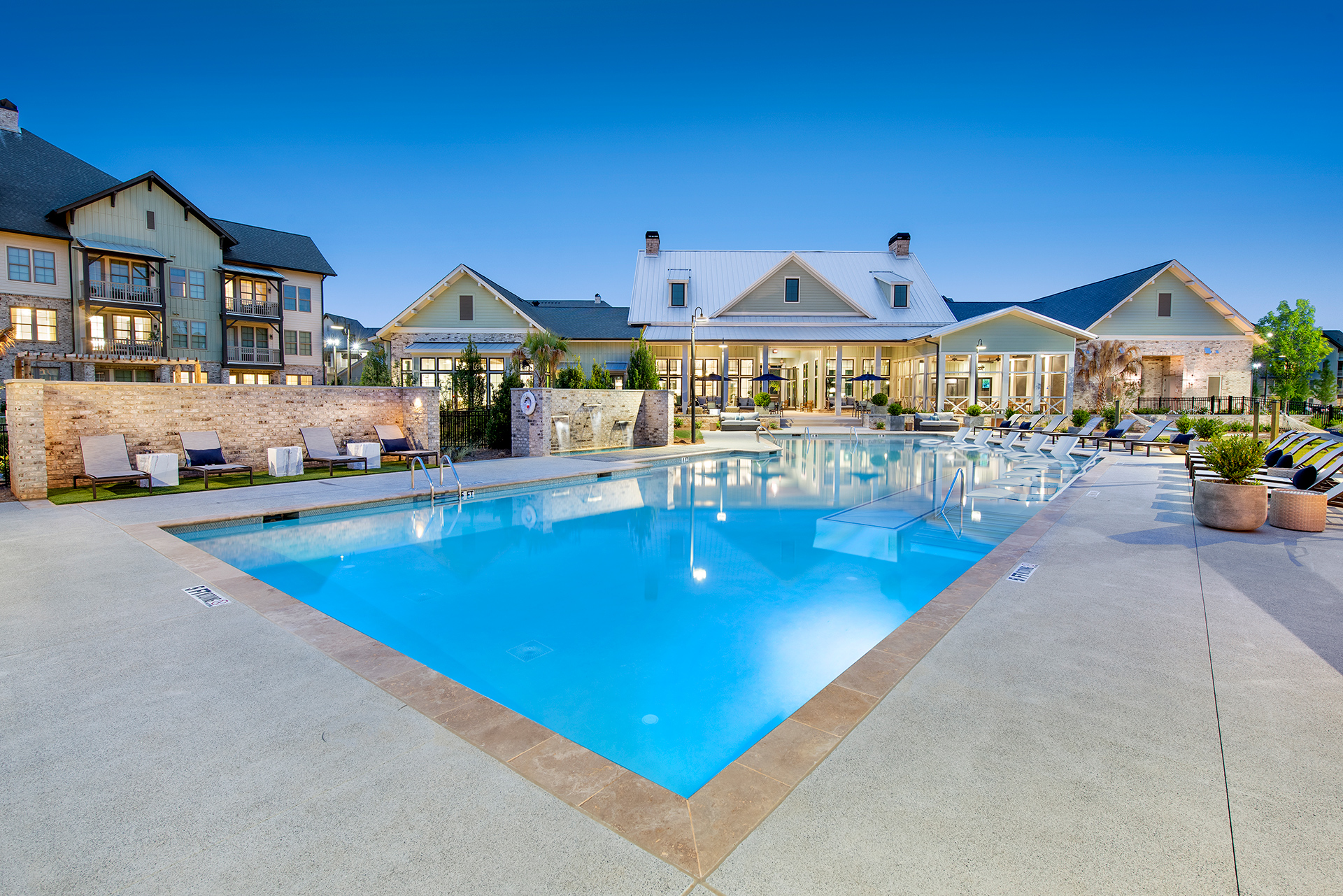 Pool deck